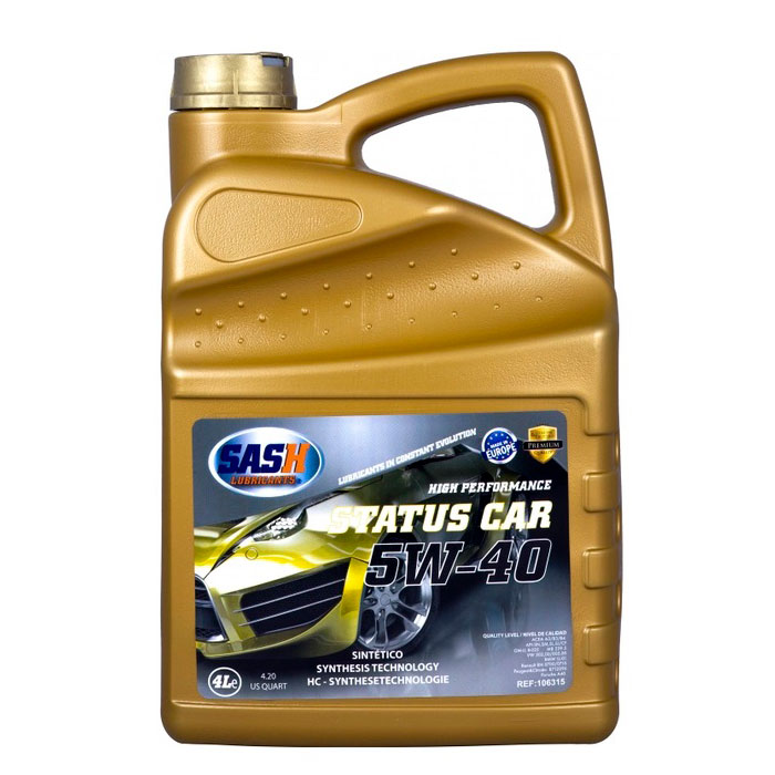 Олива моторна синтетична SASH STATUS CAR 5W40